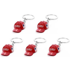 Red MAGA Hat Keychain