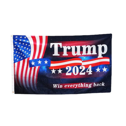 Win Everything Back Flag - The Trump Collection Store