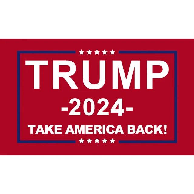 Take America Back Vintage Style Flag