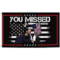 Trump Legendary Moment Flag