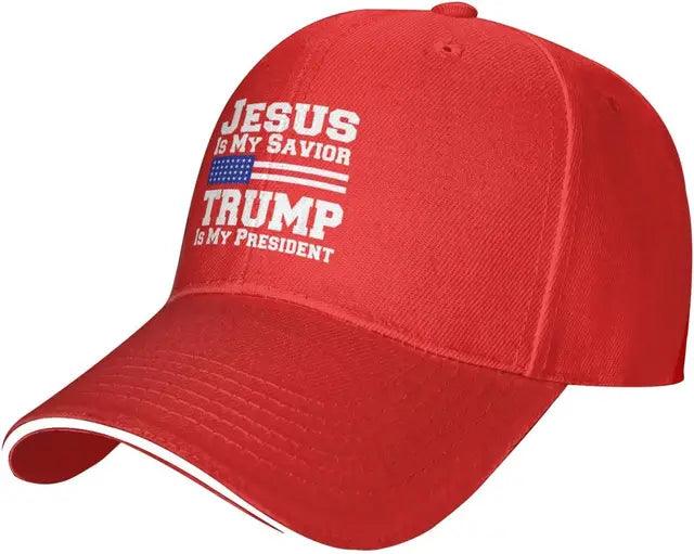 Jesus is My Savior Trump is My President Hat