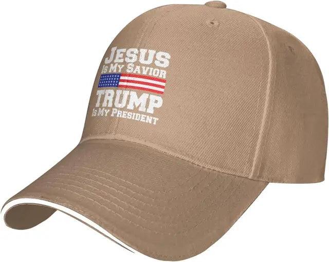 Jesus is My Savior Trump is My President Hat