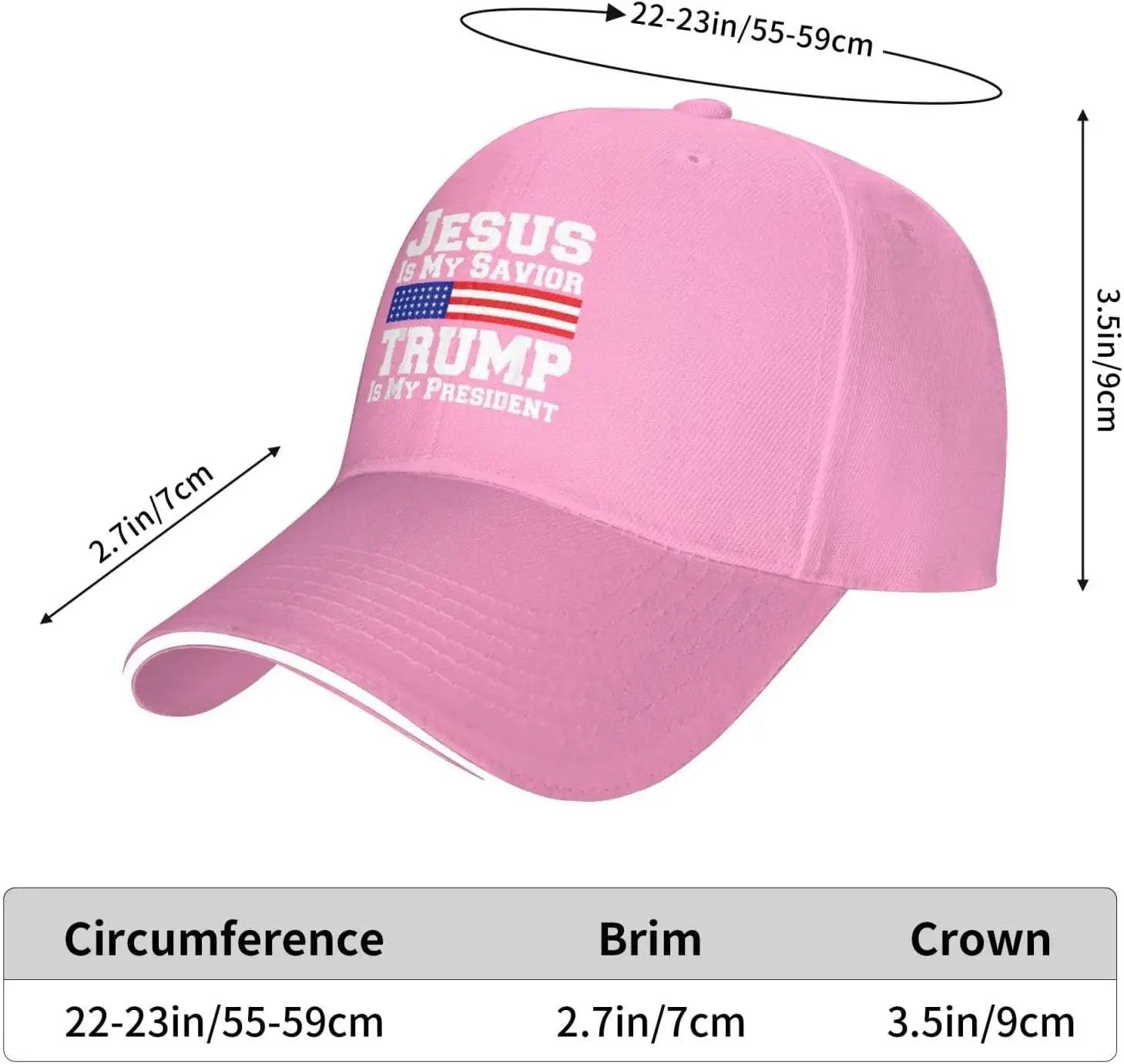 Jesus is My Savior Trump is My President Hat