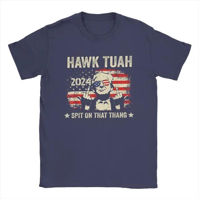 Hawk Tuah 2024 Trump T-Shirt