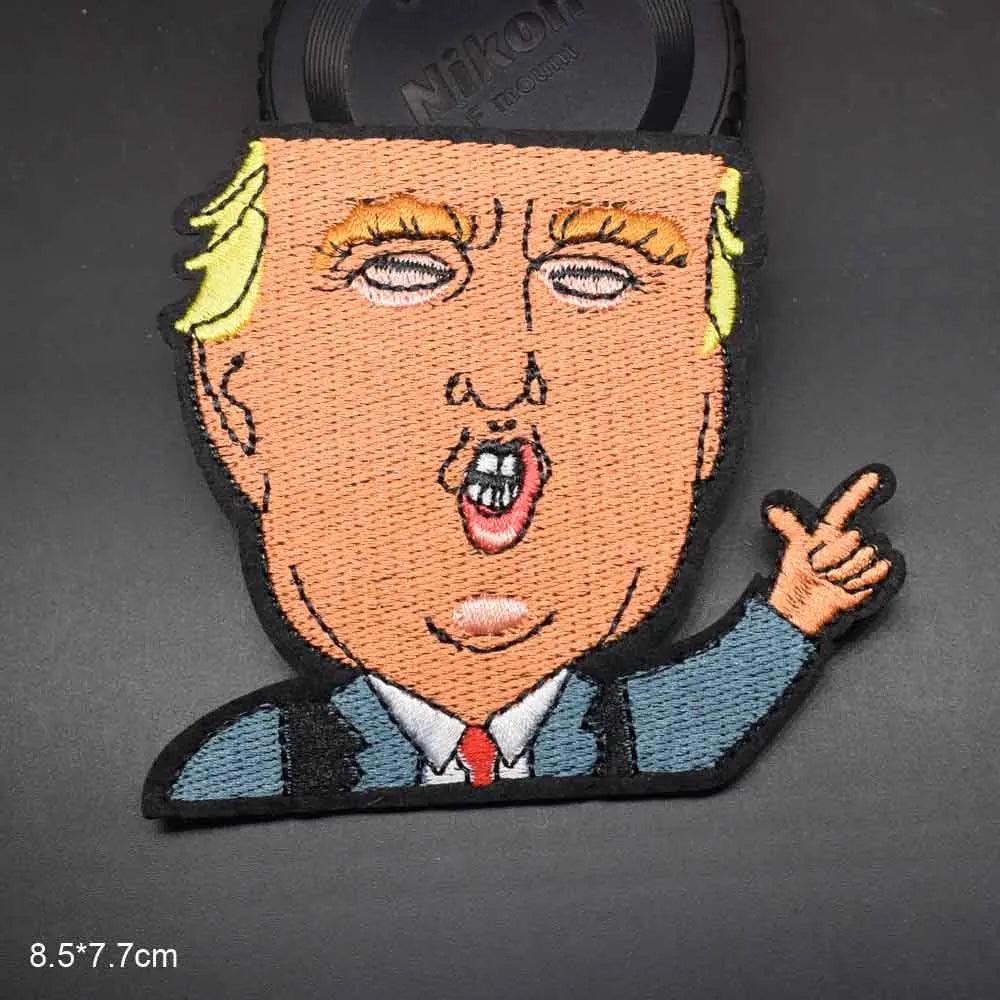 Cartoon Trump Patch