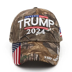 Trump 2024 Patriot Style Cap