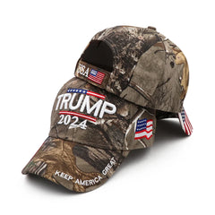 Trump 2024 Patriot Style Cap