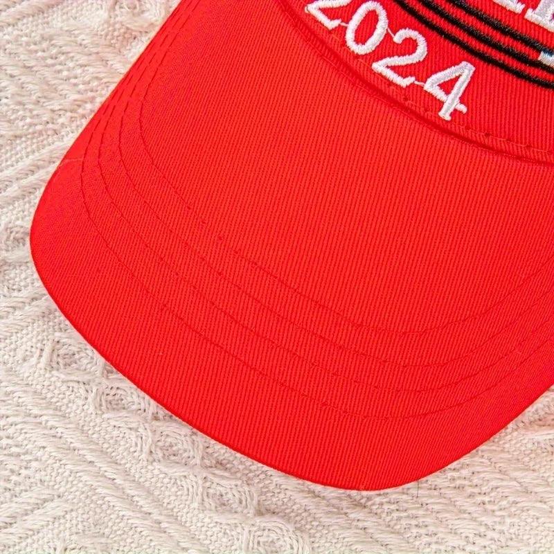 Donald Trump Baseball Hat with Hair