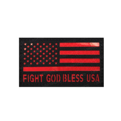 Fight God Bless Trump Patches Reflective