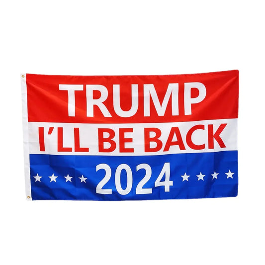 I'll Be Back America Flag - The Trump Collection Store